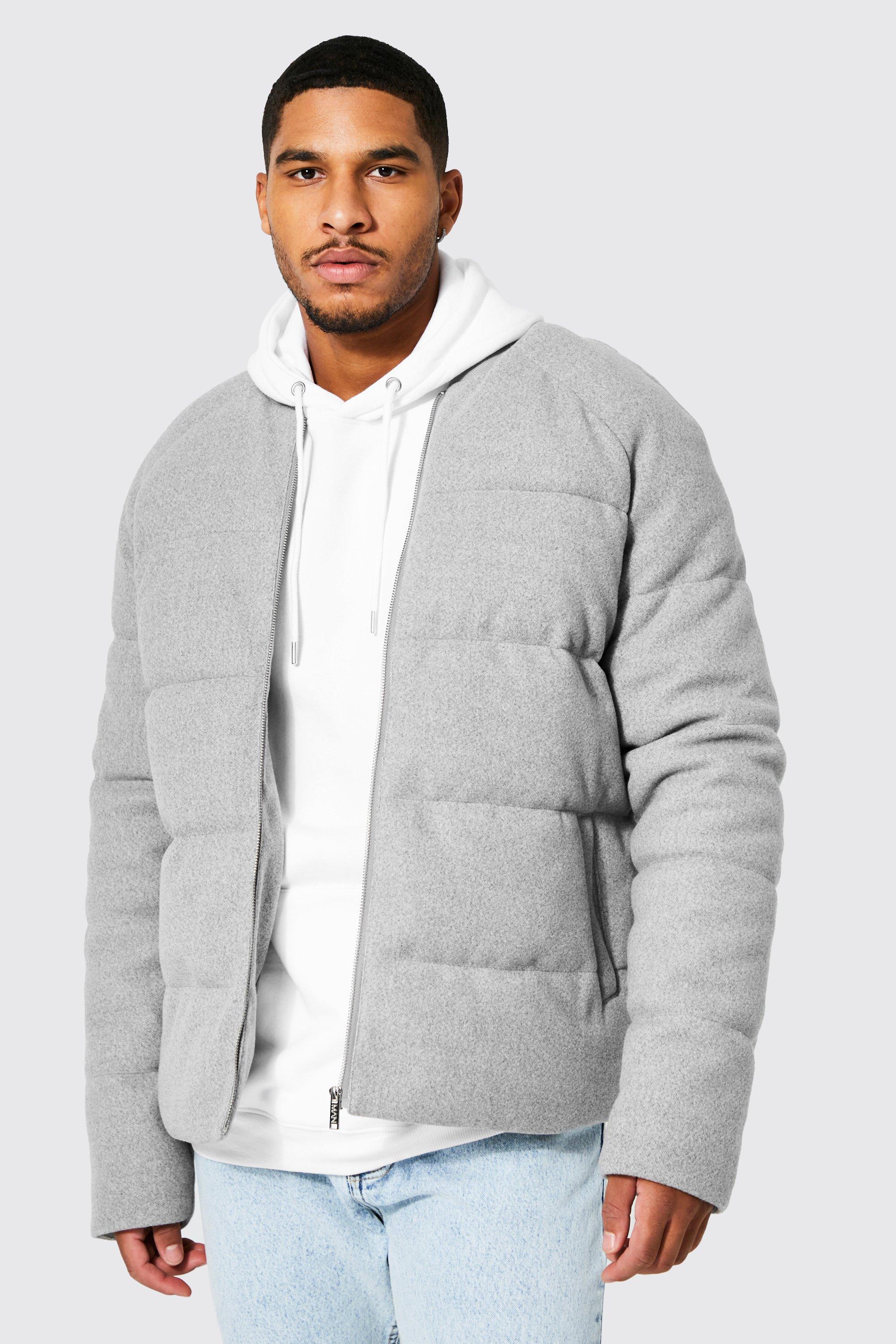 Mens padded bomber hotsell